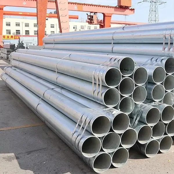 Galvanized steel pipe, Hot Dip Galvanized Round Steel Pipe, Pre Galvanized Steel Pipe
