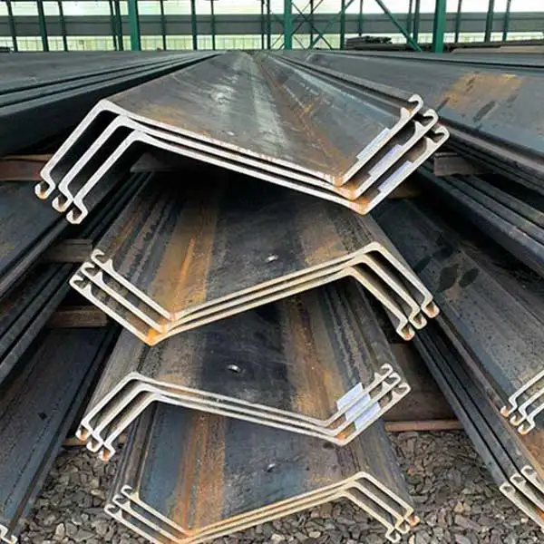 Pile de tôle d'acier, Pile de tôle de verrouillage, Z TypeSheet Piles, Pile de tôle de type U, Pile de tôle formée à froid, Pile de tôle laminée à chaud