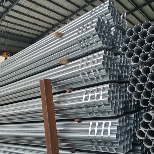 أنابيب فولاذية مجلفنة ، أنابيب فولاذية مستديرة مجلفنة بالغمس الساخن ، أنابيب فولاذية مجلفنة مسبقًا