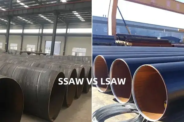 ssaw steel pipe vs lsaw steel pipe