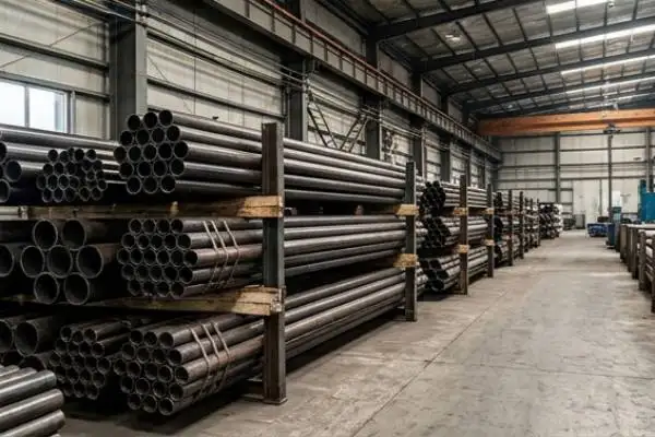 Here's an introduction to the notes for the storage of seamless steel pipe.
