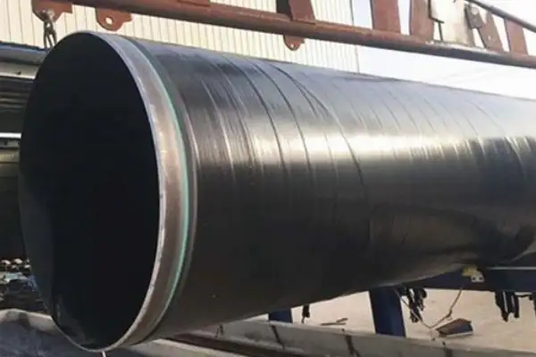 Tubos de acero anticorrosión de gran diámetro del alquitrán de carbón de epoxy, tubos de acero de gran diámetro del alquitrán de carbón de epoxy